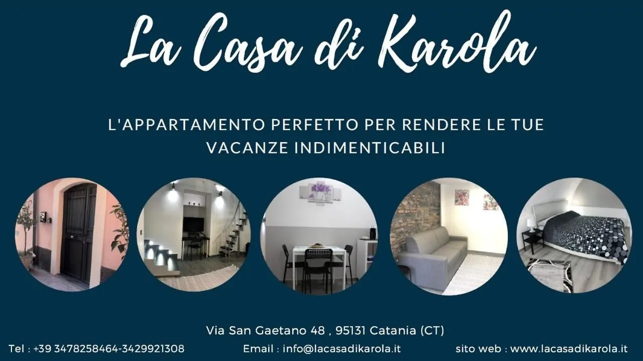 Apartment Ferienwohnung La Casa Di Karola CTA Italien